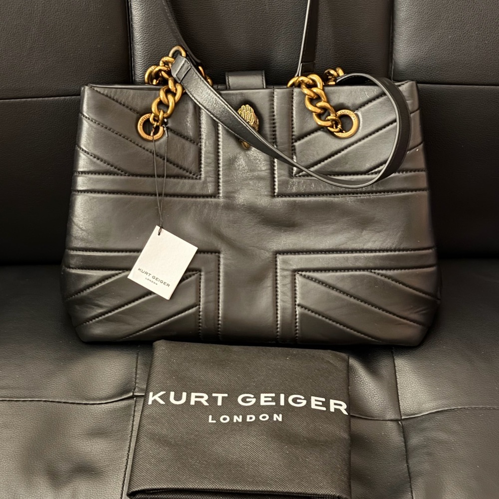 Kurt Geiger Kensington Union Jack Tote